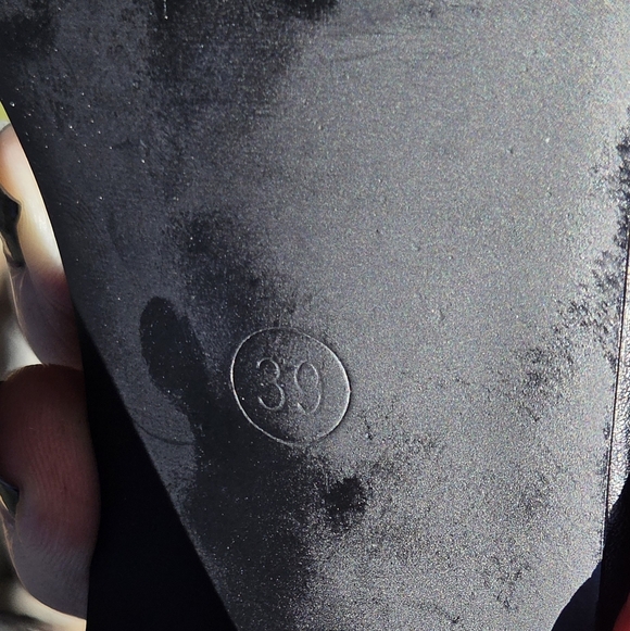 Patrizia By Spring Step Gorgeous B&W Block Heels Sz39/8.5 - Picture 8 of 9